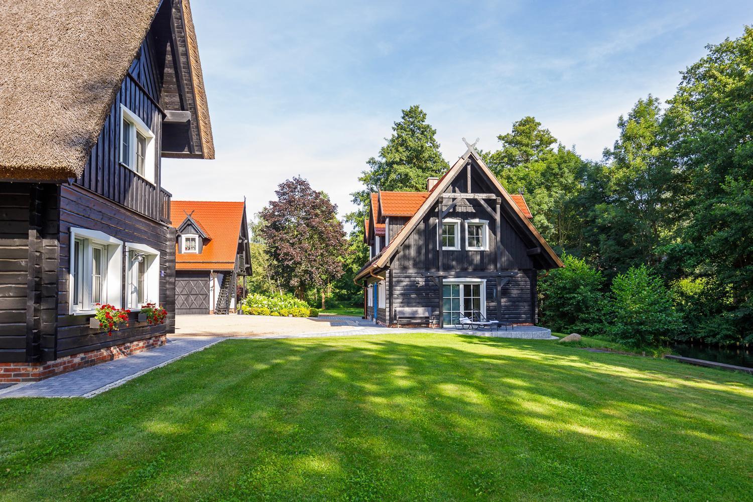 Spreewald Chalet Wohnung Spreeblick Kolonie  外观 照片